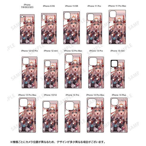 『CHUNITHM』フリーシア・ベイヤード スクエア強化ガラスiPhoneケース【202409再販】